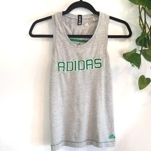 ~~SOLD~~ Adidas Team T-back Embroidered Tank Top
